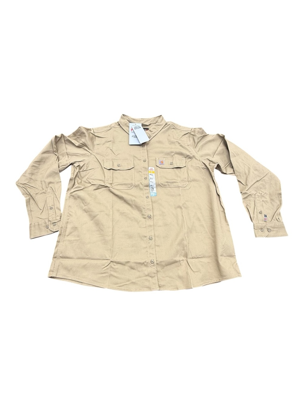 Carhartt FR Women’s Flame Resistant Twill Work Shirt XXL Relaxed Fit NWT